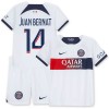 Officiële Voetbalshirt + Korte Broek Paris Saint-Germain Juan Bernat 14 Uit 2023-24 - Kids